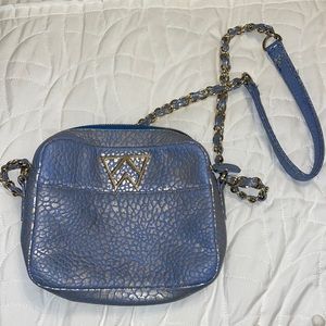 Kelly Wynne mingle mingle purse blue